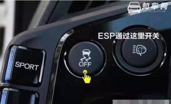 汽车上的off是开还是关，这个标志是关闭esp的意思