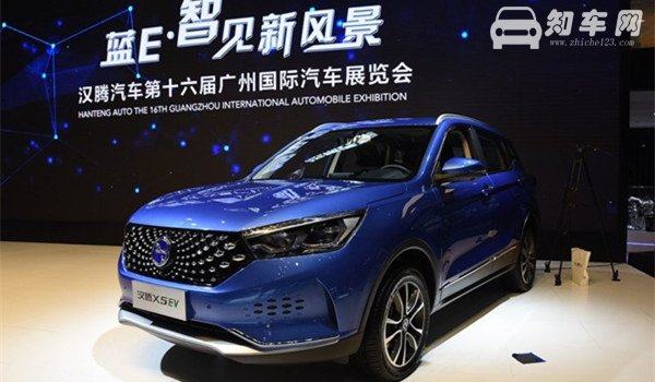 11月新车汉腾X5 EV 一款纯电动的紧凑型SUV 