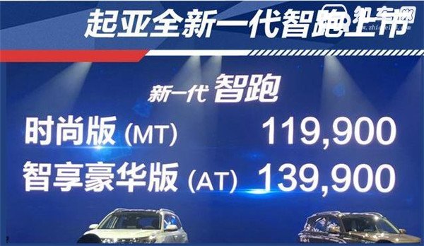 起亚智跑多少钱 最低售价11.99万