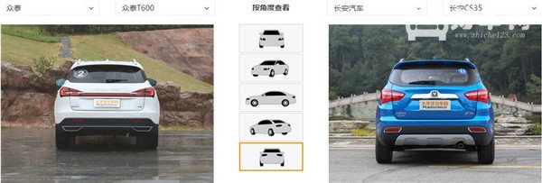 众泰T600和长安CS35哪个好 众泰T600选择更加丰富