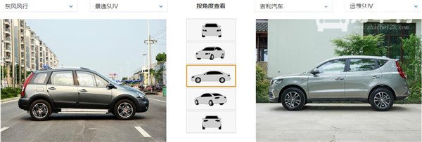 风行景逸SUV和吉利远景SUV哪个好 吉利远景SUV更胜一筹