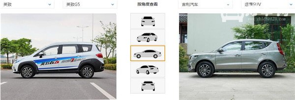 英致G5和吉利远景SUV哪个好 远景SUV配置更好