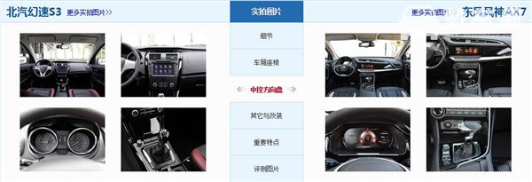 北汽幻速S3和风神AX7哪个好 风神AX7更注重空间舒适性
