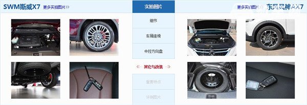 SWM斯威X7和风神AX7哪个好 斯威X7是中型suv