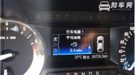 福特锐界2.0t真实油耗，纯市区13L/km高速8L/km