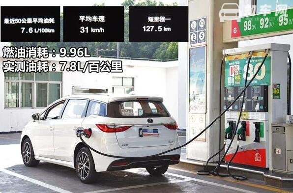 比亚迪宋max油耗多少，实测高速油耗7.8L/市区油耗10.5L