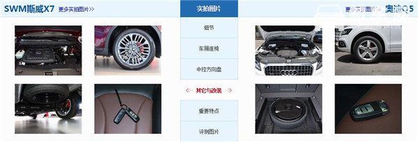 斯威X7和奥迪Q5哪个好 斯威X7是入门级的中型suv