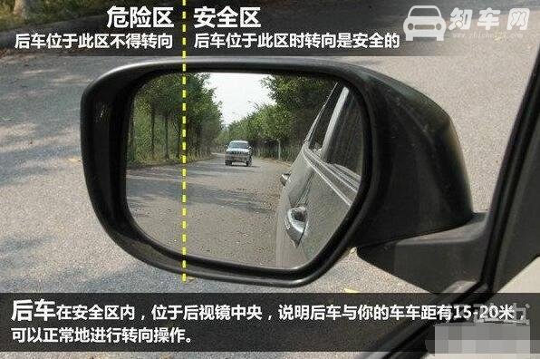 怎么判断后车安全距离，教你如何通过后视镜看车距