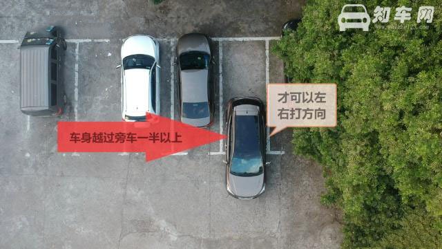 汽车出库时怎么避免刮到两侧车