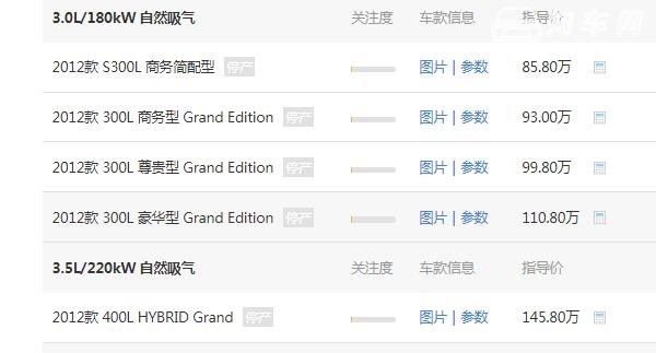 奔驰s300l新车报价 奔驰s300l的报价为85.8万（落地95.87万）