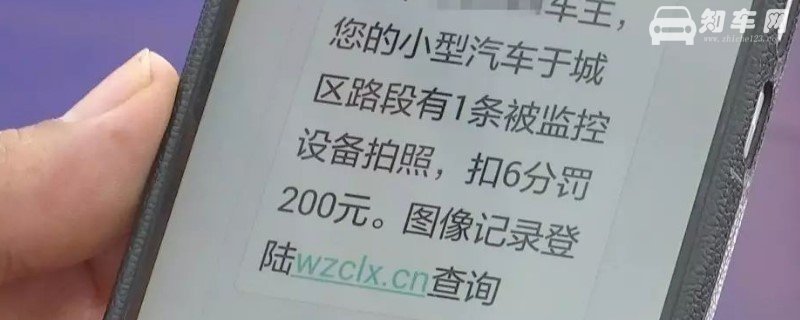 车辆违章多久收到短信