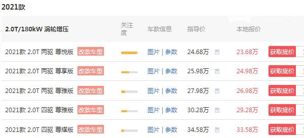 林肯冒险家四驱价格 2021款冒险家四驱售价仅29万